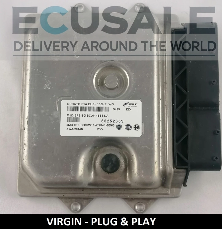 Calculateur FIAT 55252659 MJD8F3.BD BC.0116583.A