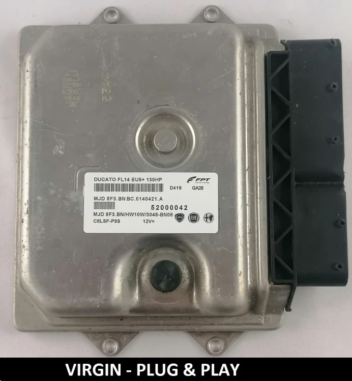 52000042 MJD 8F3.BN Motorsteuergerät Fiat Ducato 2.3 Multijet