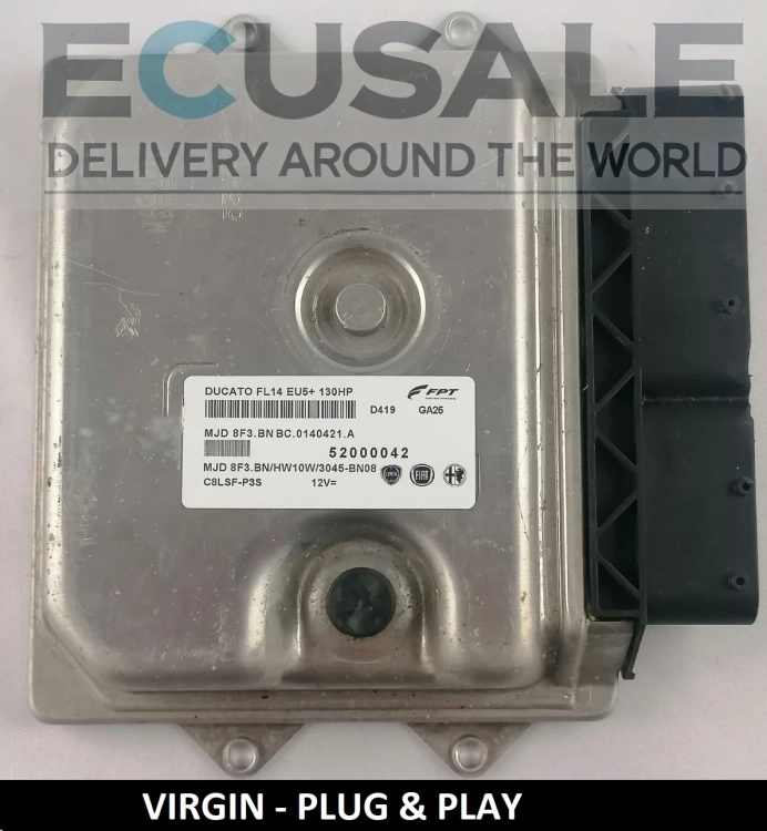 CALCULATEUR MOTEUR Fiat Ducato 2.3 52000042 MJD8F3.BN Euro 5 –  sans programmation