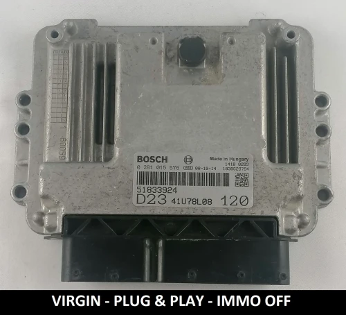 51833924 0281015576 centralina motore Bosch Fiat Ducato 2.3 Multijet
