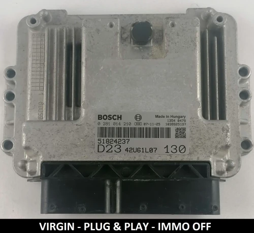 51824237 0281014210 centralina motore Bosch Fiat Ducato 2.3 Multijet