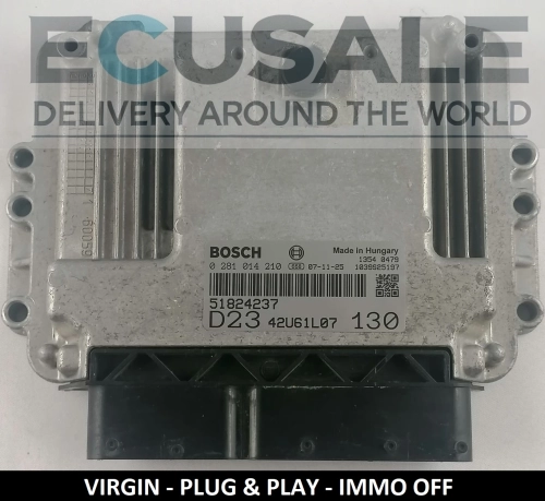 ecu DUCATO 2.3 51824237 0281014210 CALCULATEUR