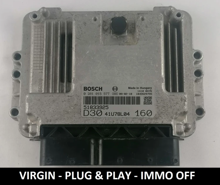 51833925 0281015577 sterownik silnika Bosch Fiat Ducato 3.0