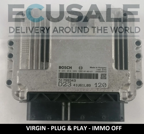 ecu FIAT DUCATO 51799349 0281014209 CENTRALITA