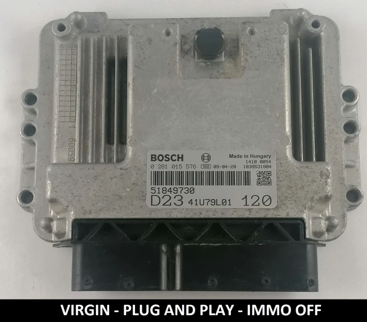 51849730 0281015576 Bosch-Motorsteuergerät Fiat Ducato 2.3 Multijet