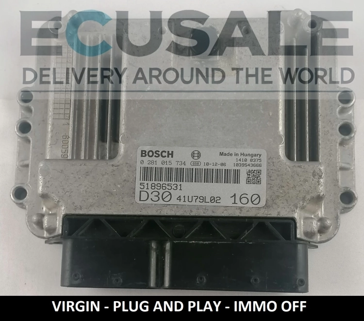 ECU 0281015734 51896531 CALCULATEUR