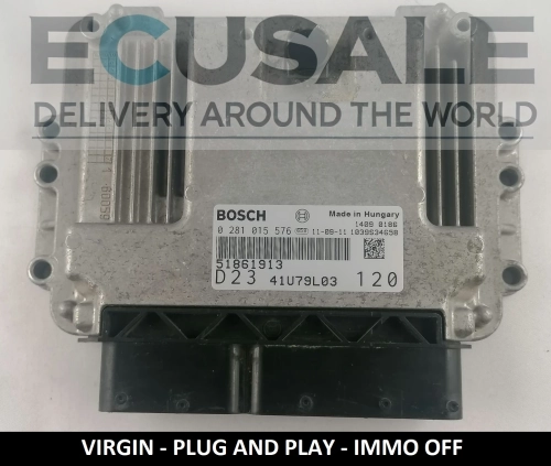ECU FIAT 0281015576 51861913 CALCULATEUR