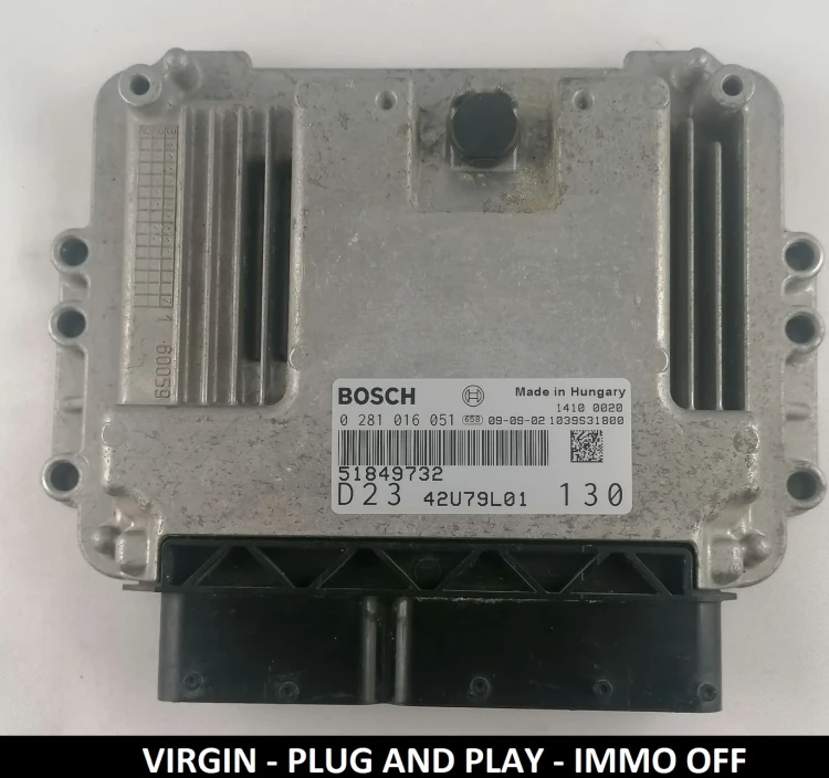 51849732 0281016051 centralina motore Bosch Fiat Ducato 2.3 Multijet