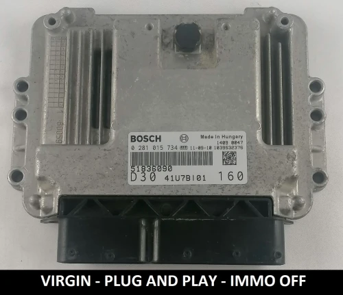 51836090 0281015734 Bosch-Motorsteuergerät Fiat Ducato 3.0