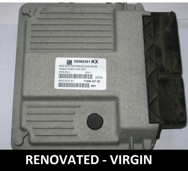 55568381 KX centralina motore Magneti Marelli Opel Corsa D 1.3 CDTI Virgin
