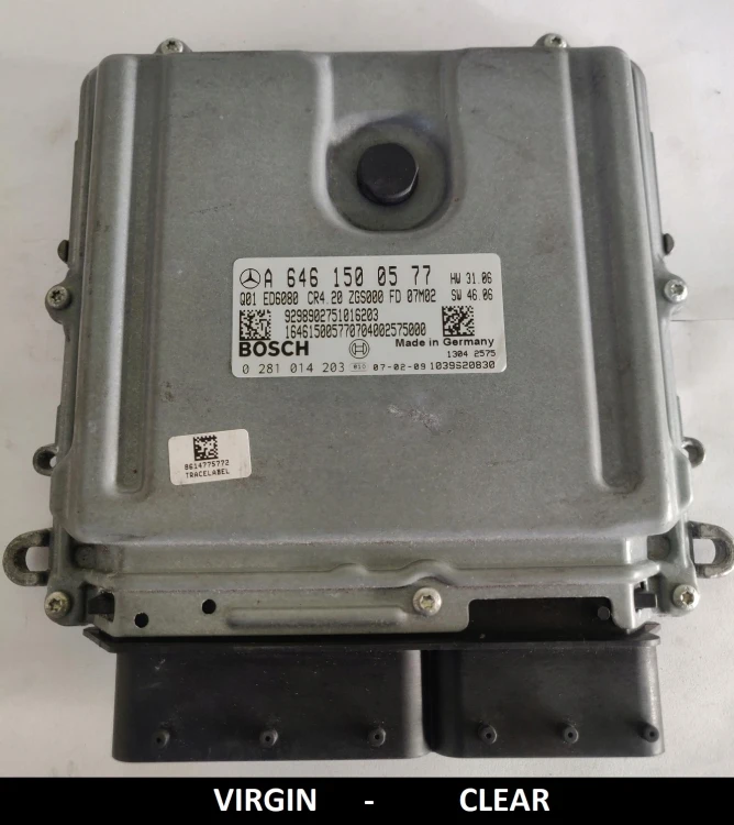 VIRGIN ECU A6461500577 0281014203 calculateur moteur