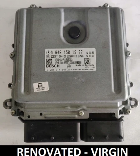 A6461501977 0281014347 centralina motore Mercedes-Benz 2.2 CDI OM646 Virgin Sprinter W906 209 CDI