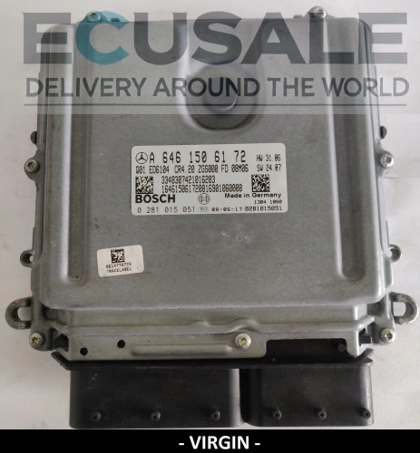 ECU A6461506172 0281015051 MERCEDES CENTRALINA DO MOTOR
