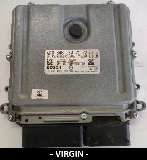 A6461507172 0281015061 centralina motore Mercedes-Benz 2.2 CDI OM646 Virgin Vito / Viano W639