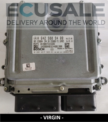 ECU A6429009400 0281017365 A6429009400 CALCULATEUR