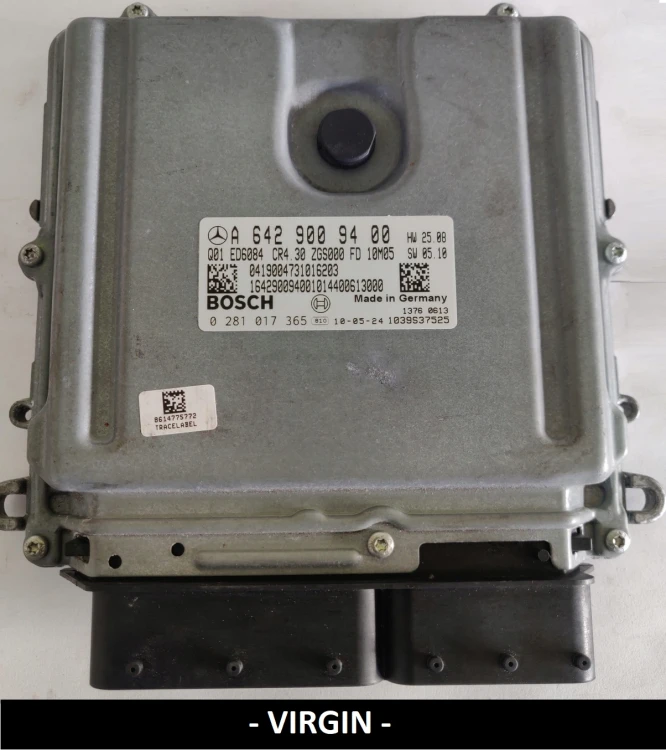 A6429009400 0281017365 sterownik silnika Mercedes-Benz 3.0 CDI OM642 Virgin Vito W639 120 CDI