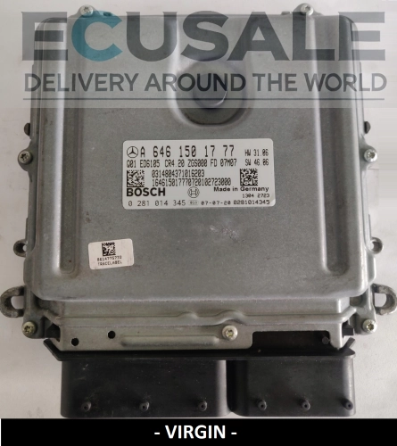 ecu  VIRGIN A6461501777 0281014345 CENTRALITA