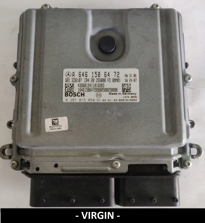 A6461506472 0281015054 centralina motore Mercedes-Benz 2.2 CDI OM646 Virgin Sprinter W906 309 CDI
