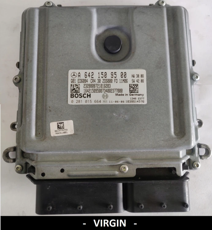A6421509500 0281015664 centralina motore Mercedes-Benz 3.0 CDI OM642 Virgin