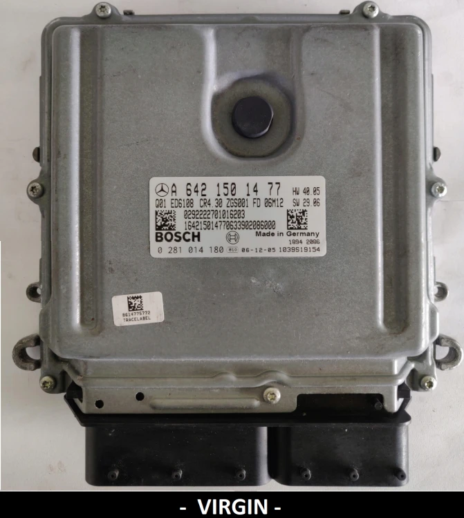 A6421501477 0281014180 centralina motor Mercedes-Benz 3.0 CDI OM642 Virgin Sprinter