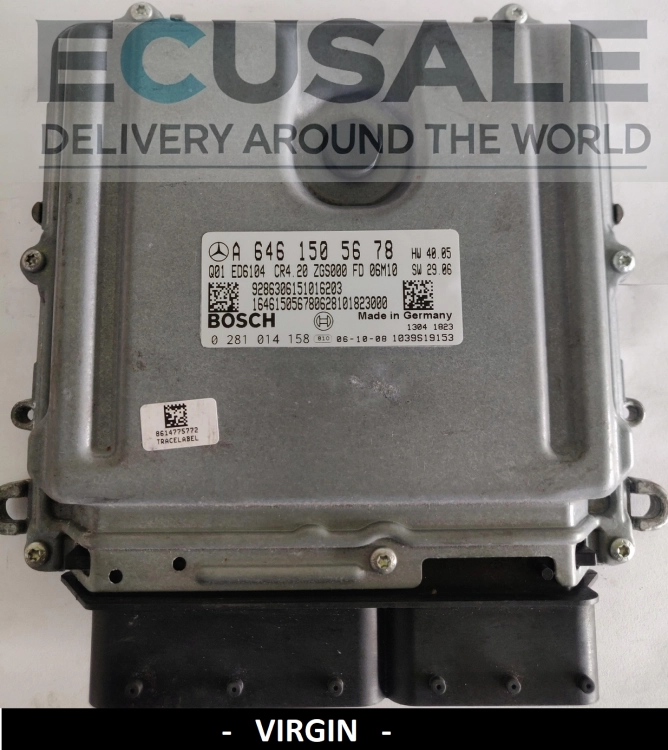 ECU A6461505678 0281014158 CENTRALITA