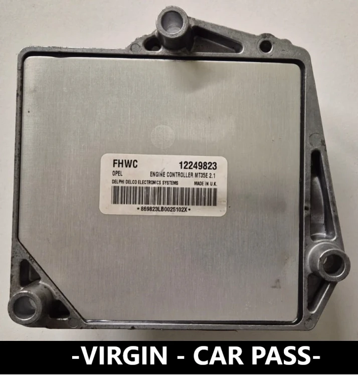 12249823 FHWC Motorsteuergerät Delphi MT35E Opel Meriva A 1.6 Virgin