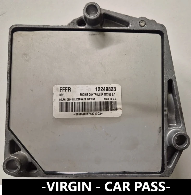 12249823 FFFR centralina motore Delphi MT35E Opel Meriva A 1.6 Virgin