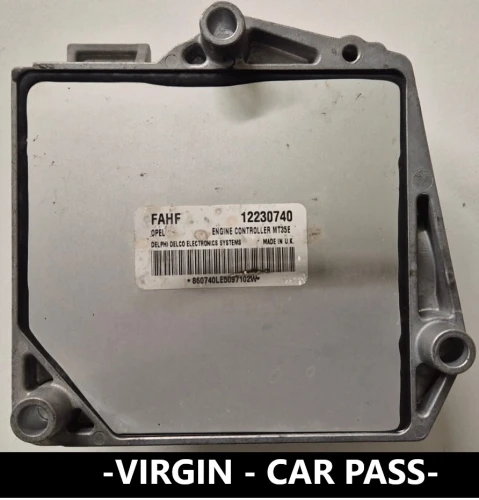 12230740 FAHF centralina do motor Delphi MT35E Opel Astra H / Zafira B 1.6 Virgin