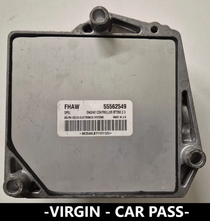 55562549 FHAW calculateur moteur Delphi MT35E Opel Astra H / Zafira B 1.6 Virgin