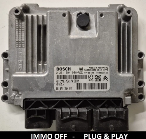 calculateur moteur IMMO OFF 0261S04008 MEV17.4