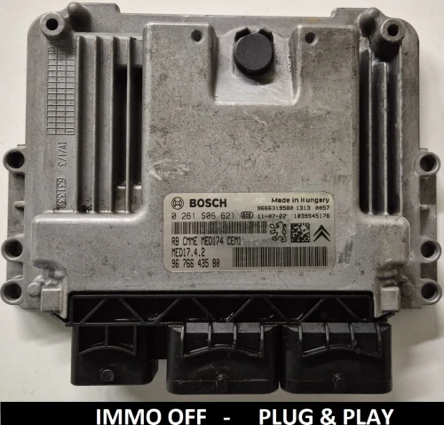 0261S06621 9676643580 centralina motore Bosch MED17.4.2 Peugeot Citroën IMMO OFF