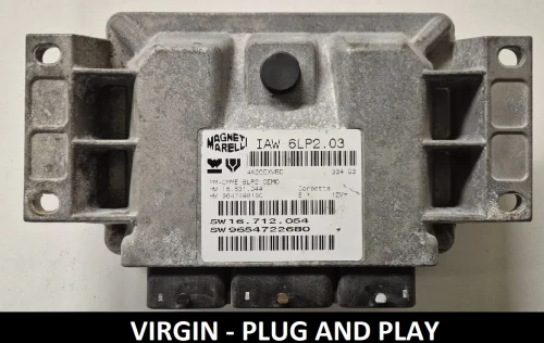 9654722680 calculateur moteur Magneti Marelli IAW 6LP2.03 Peugeot Citroën Virgin