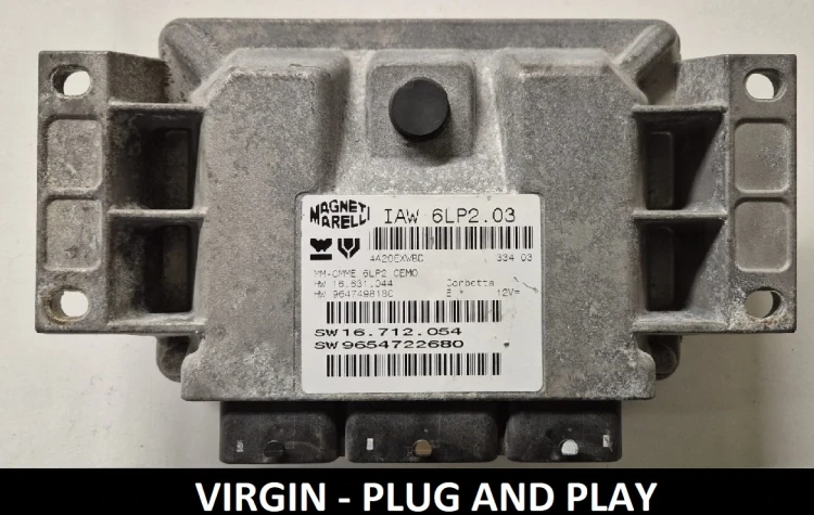 9654722680 sterownik silnika Magneti Marelli IAW 6LP2.03 Peugeot Citroën Virgin