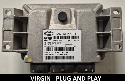 9647498180 9655334680 centralina motore Magneti Marelli IAW 6LP2.01 Peugeot Citroën Virgin