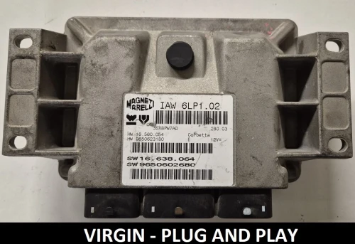 9650602680 centralina motore Magneti Marelli IAW 6LP1.02 Peugeot Citroën Virgin