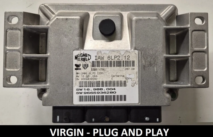 9665936280 9664339980 centralina motore Magneti Marelli IAW 6LP2.12 Peugeot Citroën Virgin