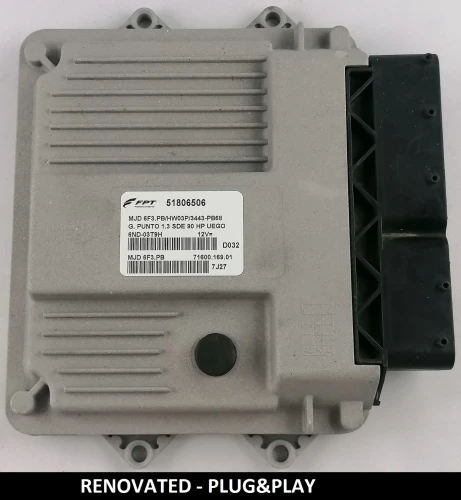 51806506 MJD 6F3.PB calculateur moteur Fiat 1.3 Multijet