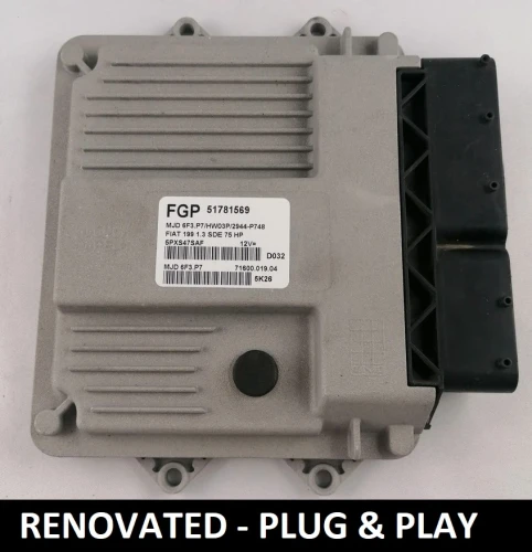 51781569 MJD 6F3.P7 calculateur moteur Fiat 199 1.3 Multijet