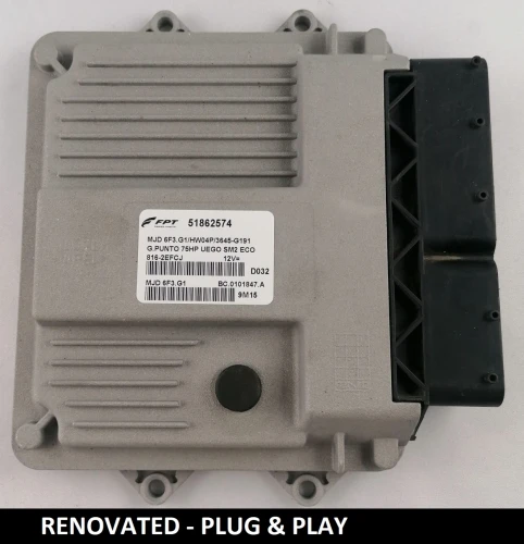 51862574 MJD 6F3.G1 calculateur moteur Fiat 1.3 Multijet