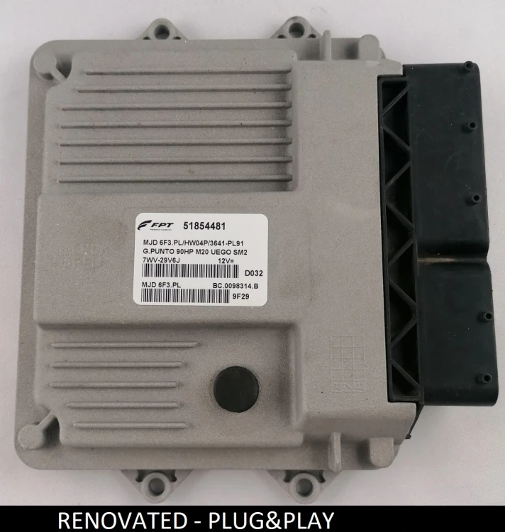51854481 MJD 6F3.PL centralina do motor Fiat 1.3 Multijet