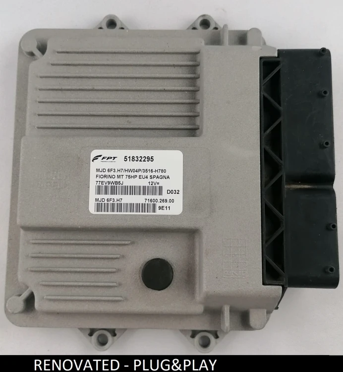 51832295 MJD 6F3.H7 centralina do motor Fiat 1.3 Multijet