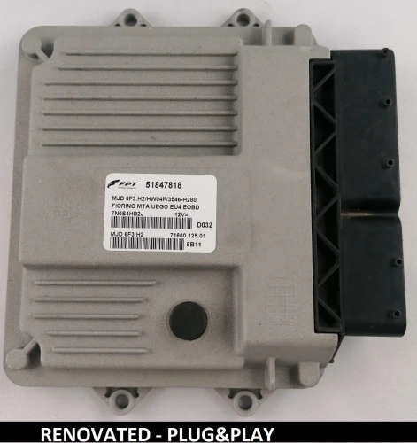 51847818 MJD 6F3.H2 calculateur moteur Fiat 1.3 Multijet