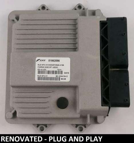 51862586 MJD 6F3.H1 calculateur moteur Fiat Fiorino 1.3 Multijet