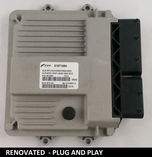 51871694 MJD 6F3.G2 centralina do motor Fiat 1.3 Multijet