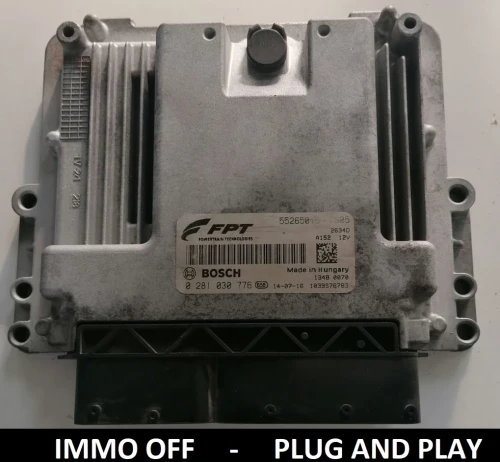 55265015 0281030776 centralina motore Bosch Fiat Doblo 1.6 Multijet