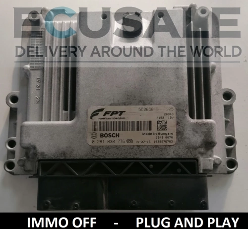 Calculateur moteur 0281030776 55265015 fiat doblo opel combo 1.6 virgin immo off