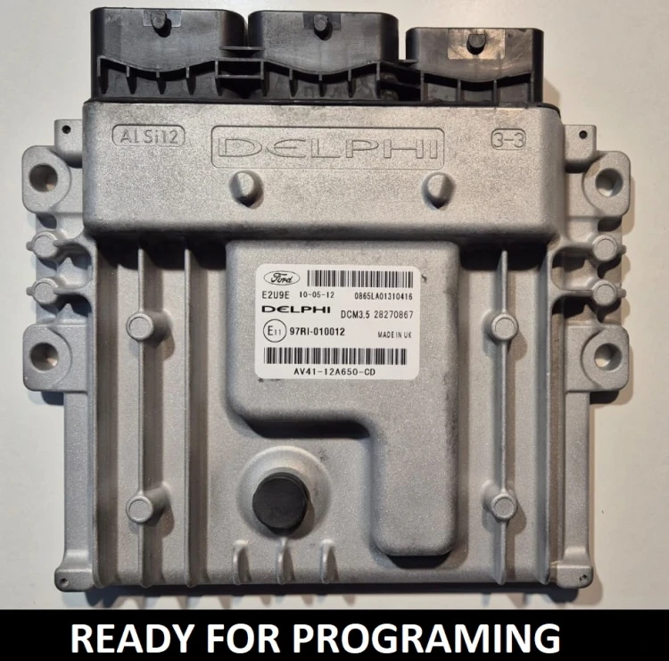AV41-12A650-CD 28270867 centralina motore Ford 2.0 TDCi Delphi DCM3.5
