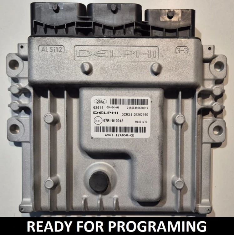 AV61-12A650-CB DK262160 centralina do motor Ford 2.0 TDCi Delphi DCM3.5