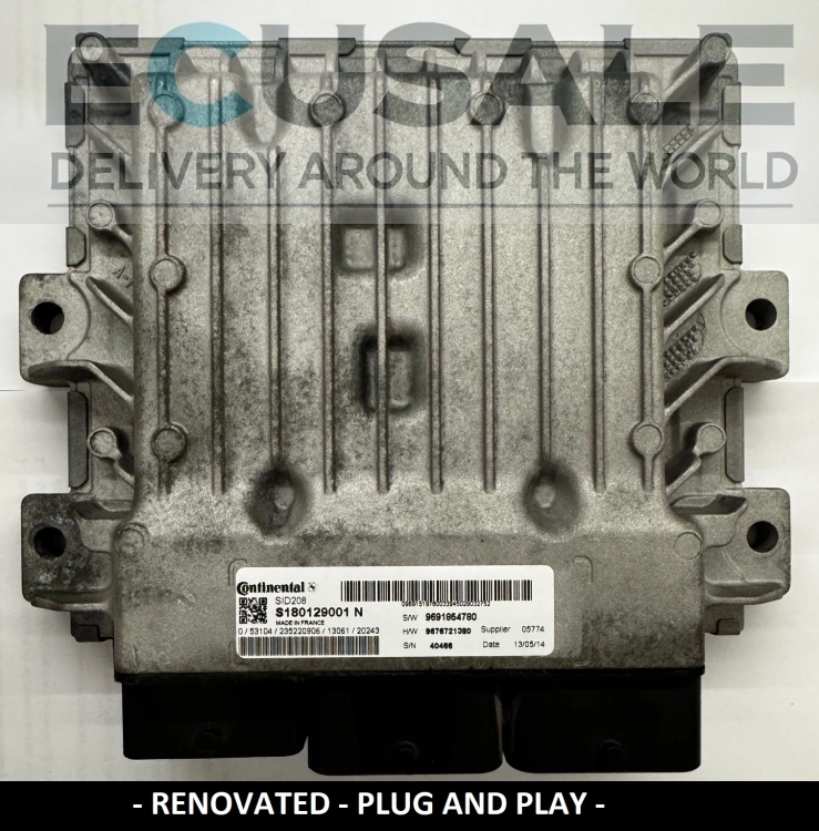 ECU SID208 S180129001N DUCATO calculateur de moteur