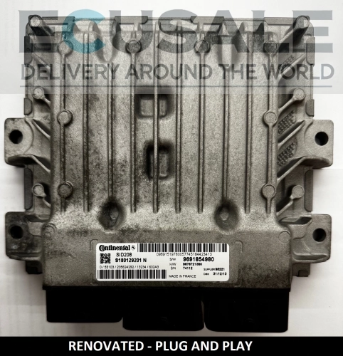Calculateur Moteur ecu do S180129201N  SID208 DUCATO JUMPER BOXER 9691854980
